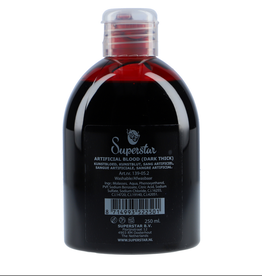 Superstar Superstar Artificial Blood/kunstbloed 250ml - Kunstbloed dik in flacon 250 ml