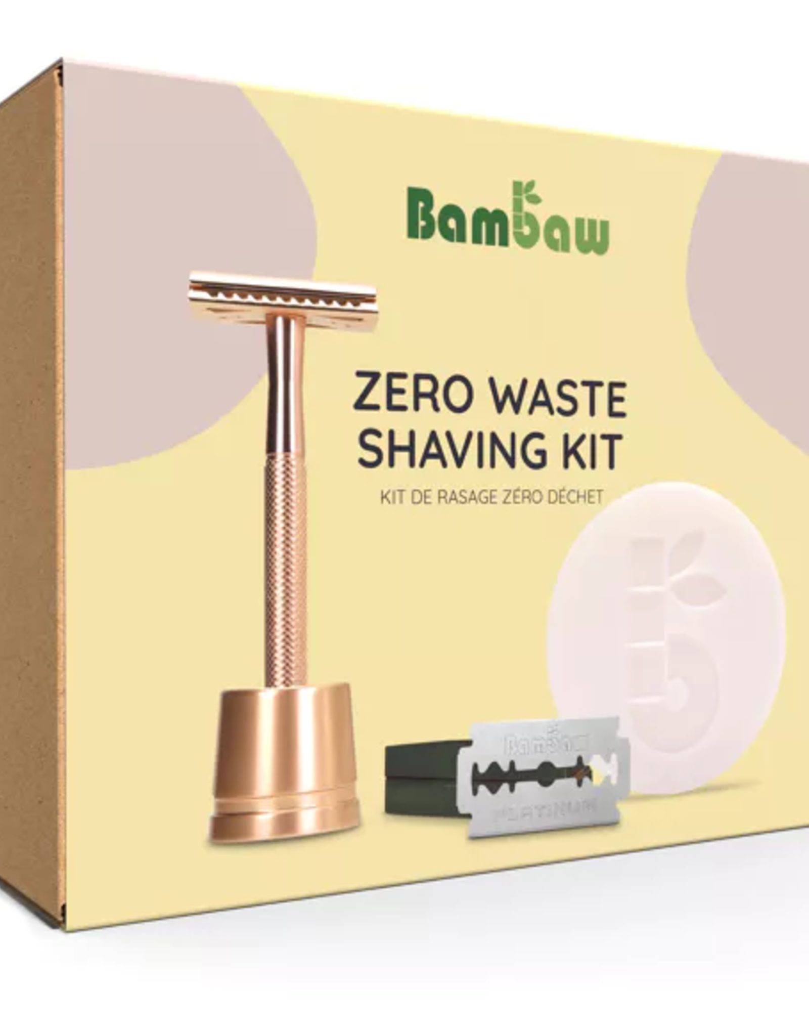 Bambaw Shaving set - Rose gold edition