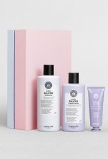 Maria Nila Maria Nila Beauty Box Silver Sheer - Shampoo 350 ml​​ / Conditioner 300 ml/ Booster Masque 50 ml