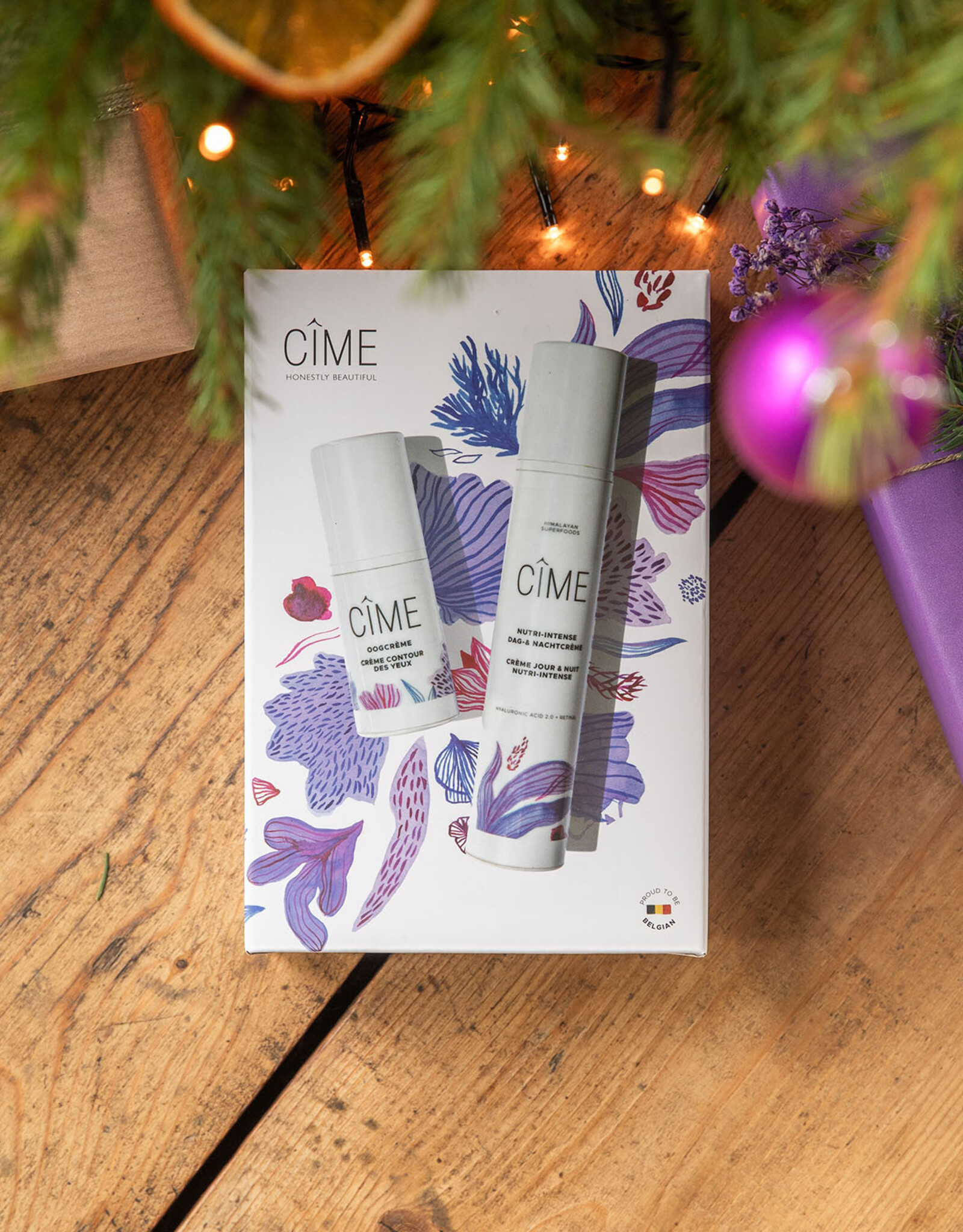 Cime Giftbox Honestly Aging nutri-intense dag- en nachtcrème 50ml +  Honestly Aging Oogcrème 15ml