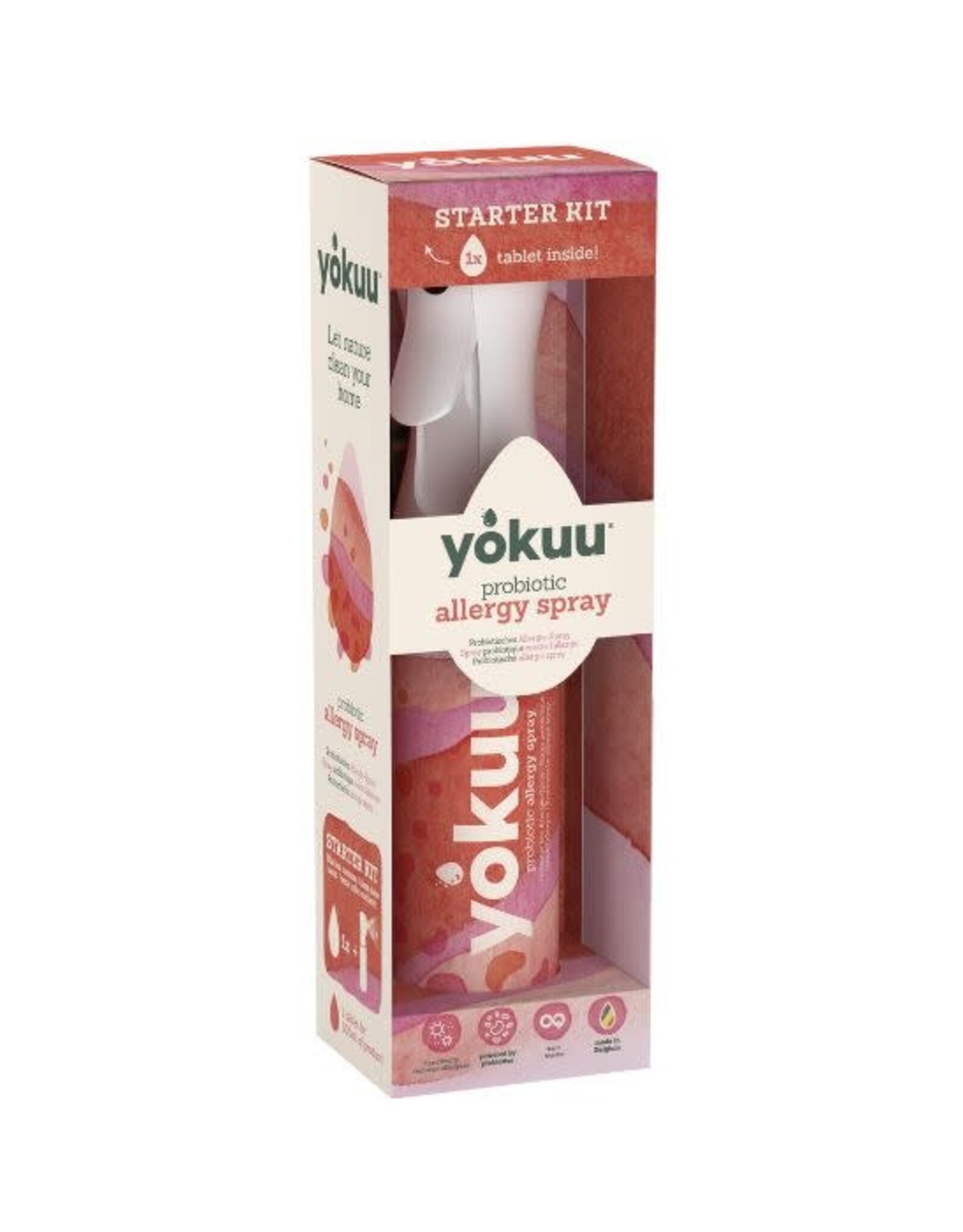 Yokuu Yokuu Allergiespray - bevat spraybus + 1 parel
