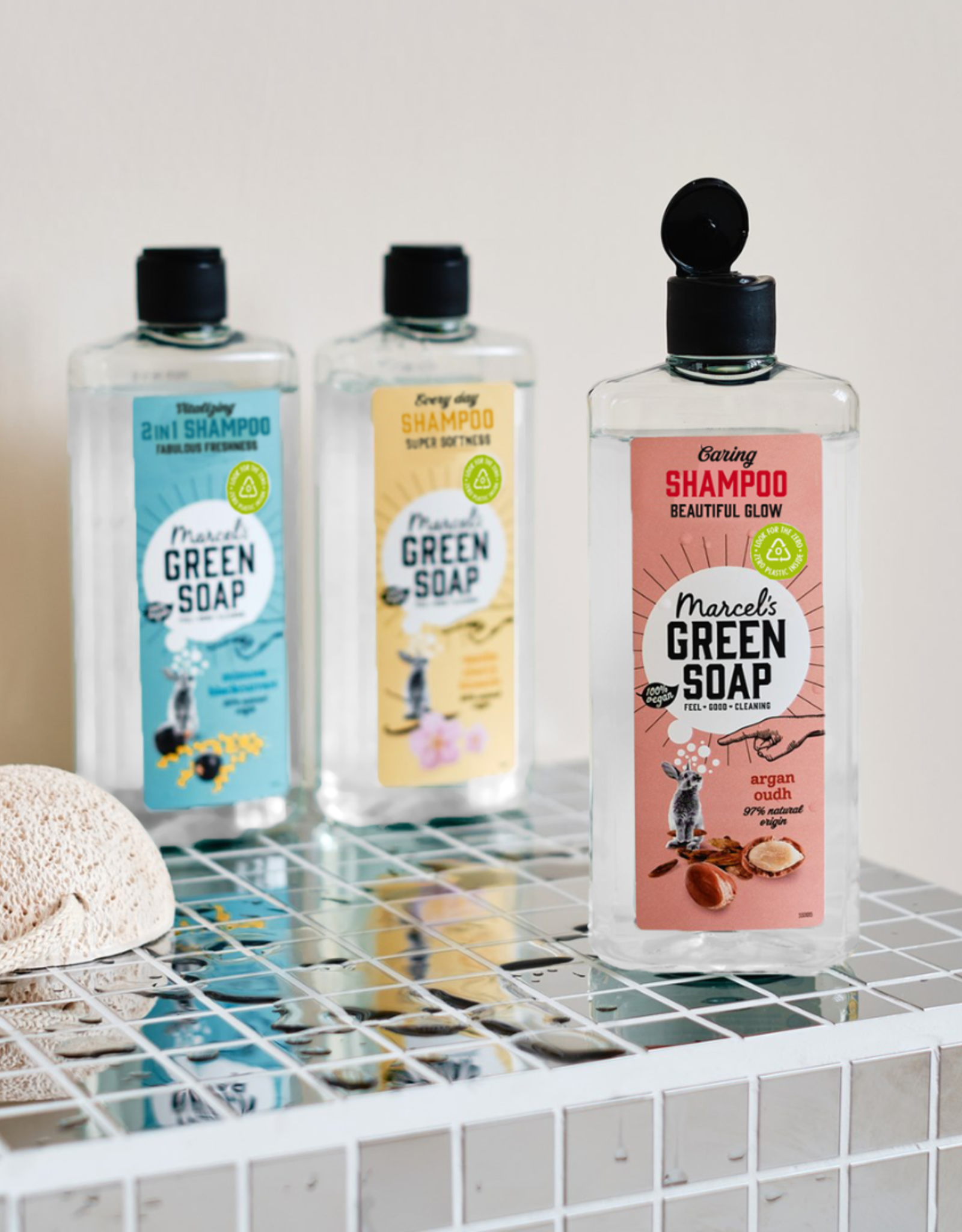 Marcel's Green Soap Shampoo Caring Argan & Oudh 300ML