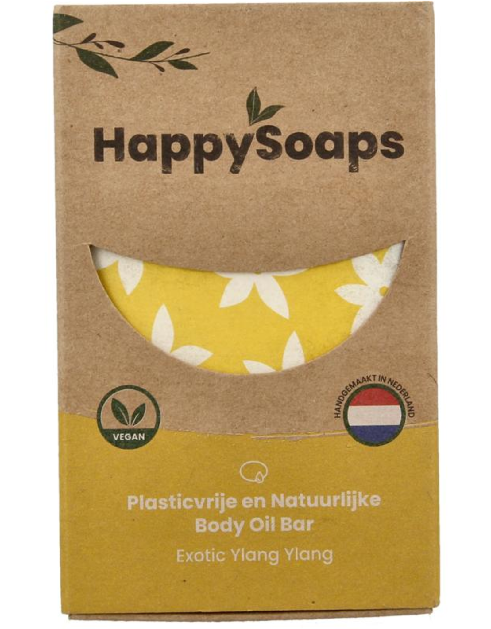 Happy Soaps Body oil bar exotic ylang ylang 70g