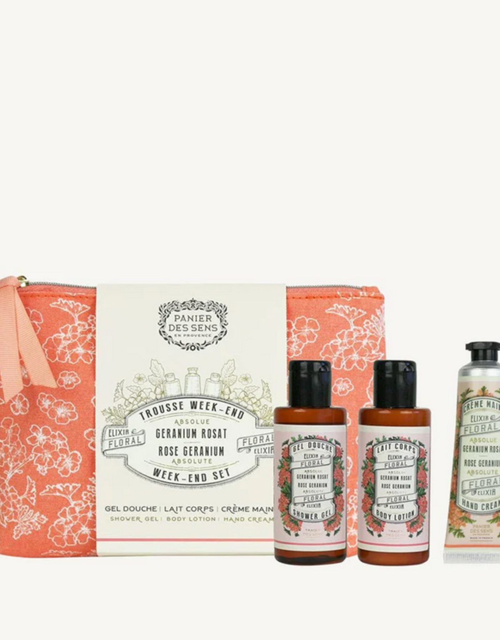 Panier des Sens Travel kit - Rose Geranium