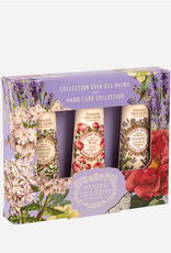 Panier des Sens Box with 3 handcreams 30 ml: verbena-rose-lavender