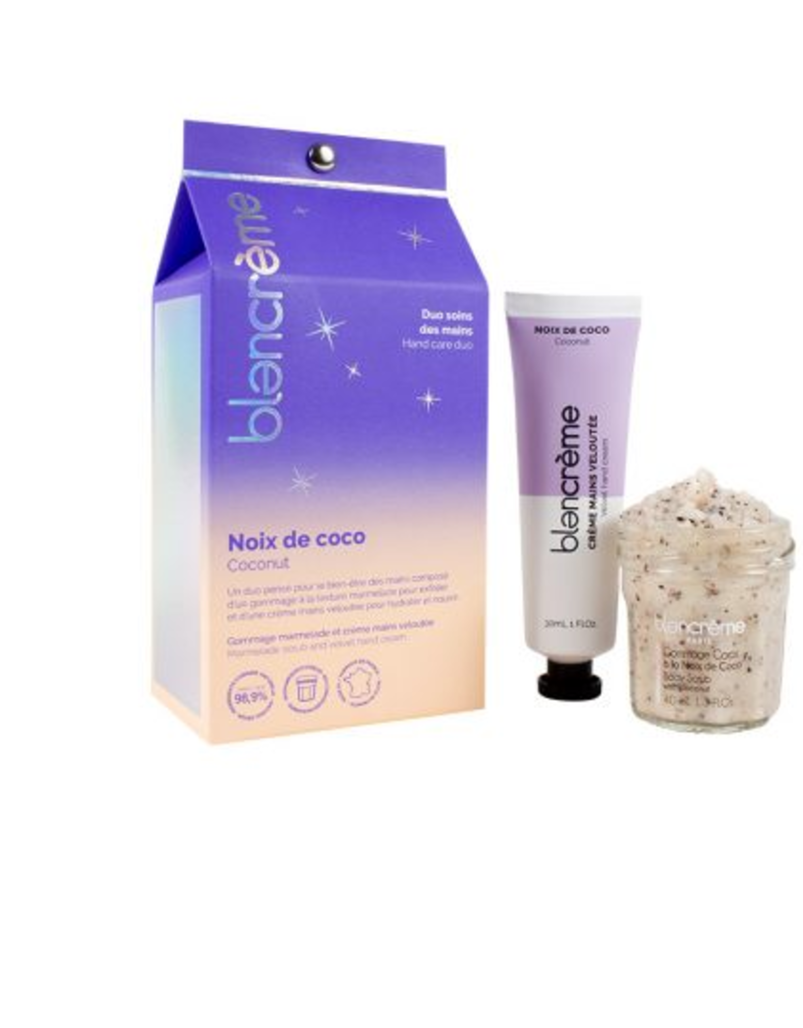 blancreme Dream - duo hands - COCONUT LITCHI