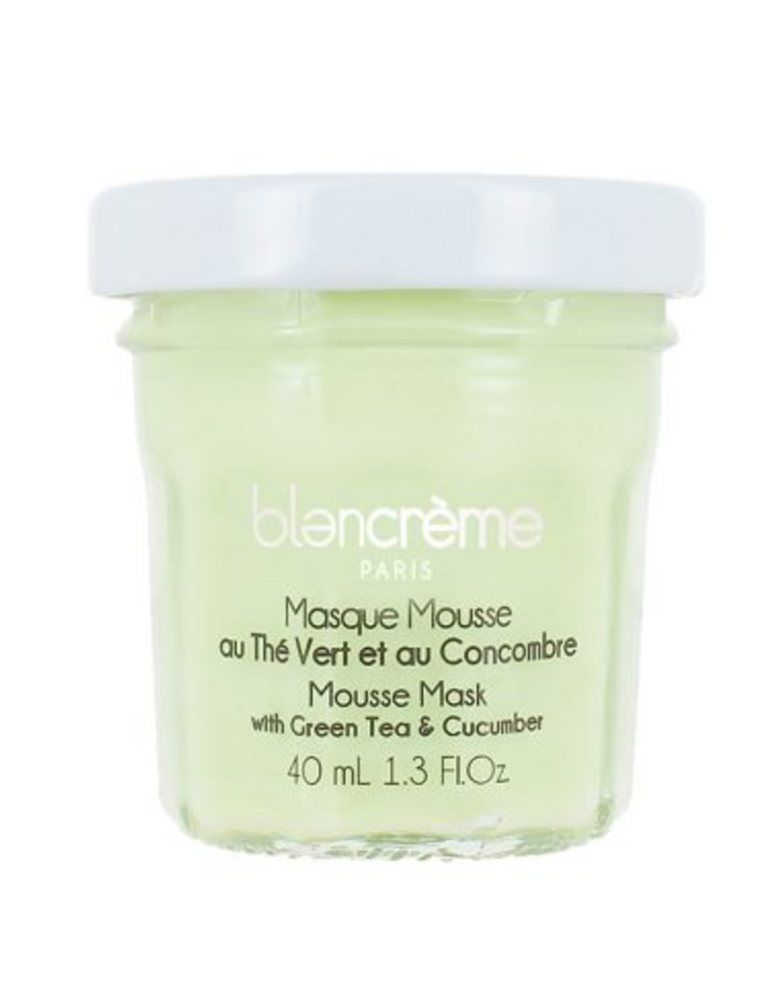 blancreme Face Mask Mousse - GREEN TEA & CUCUMBER -  40ml