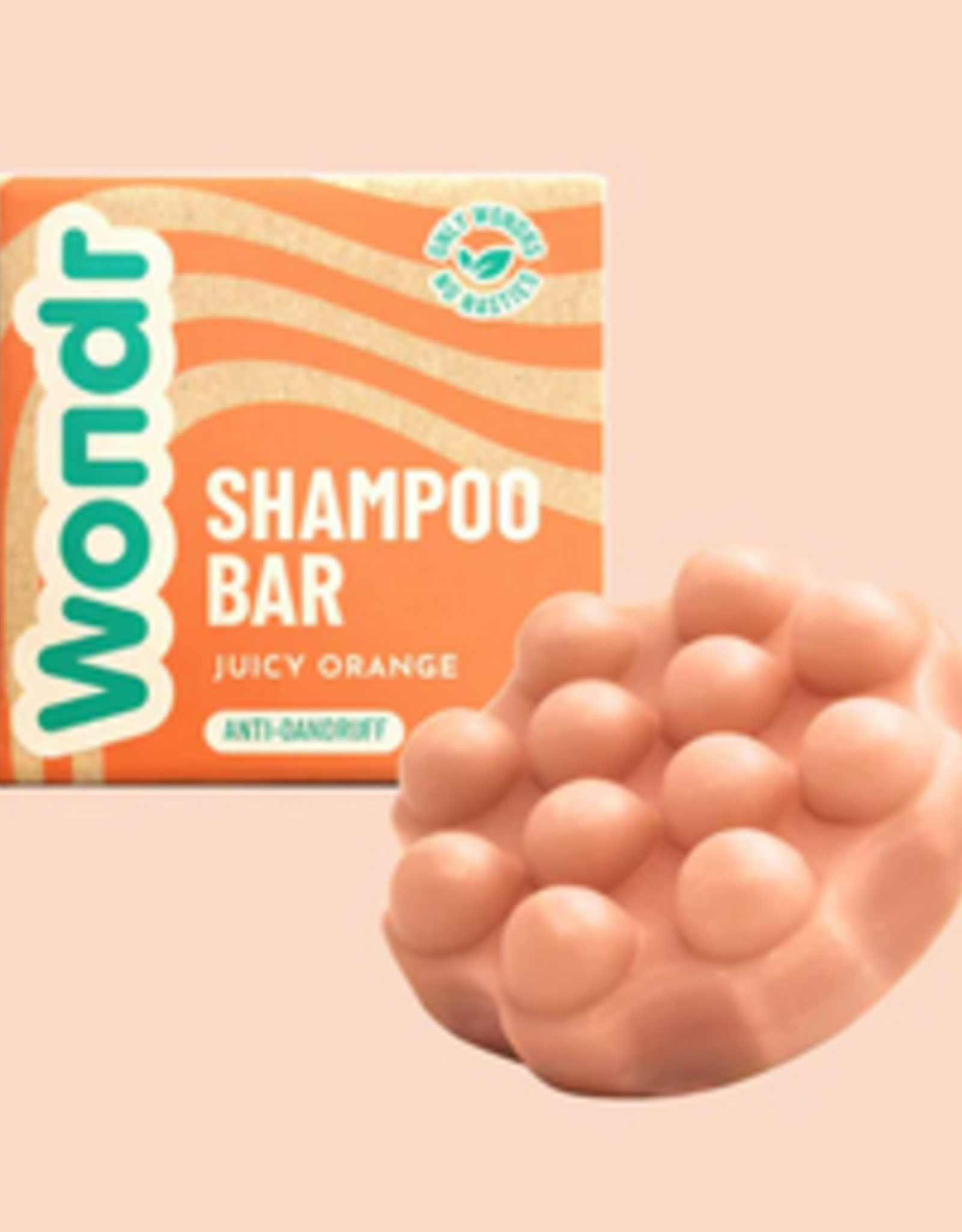 Wondr Orange is the new bar | Shampoo Bar - anti-roos 55g