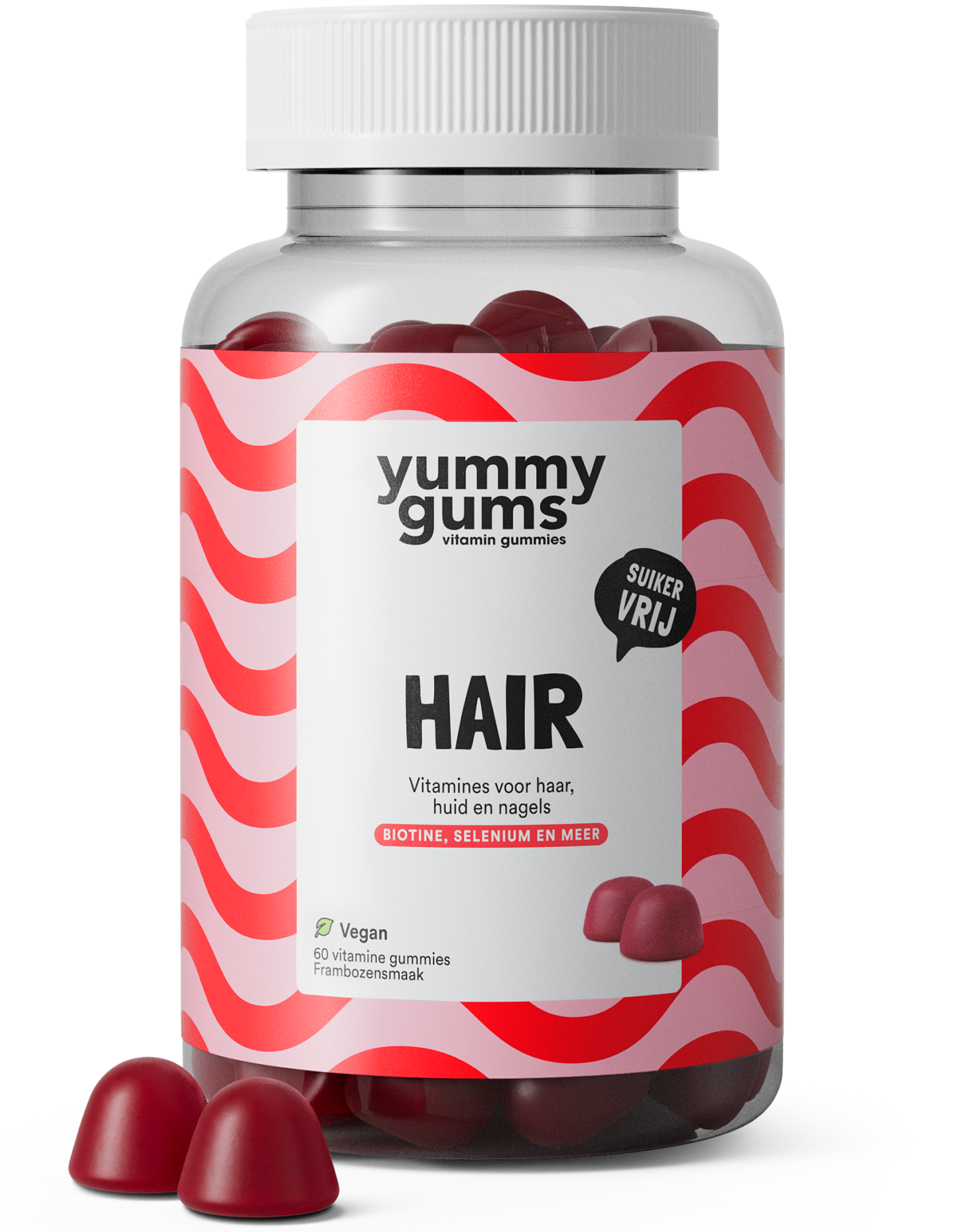 yummygums HAIR GUMMIES - 60 vitaminen gummies 180g