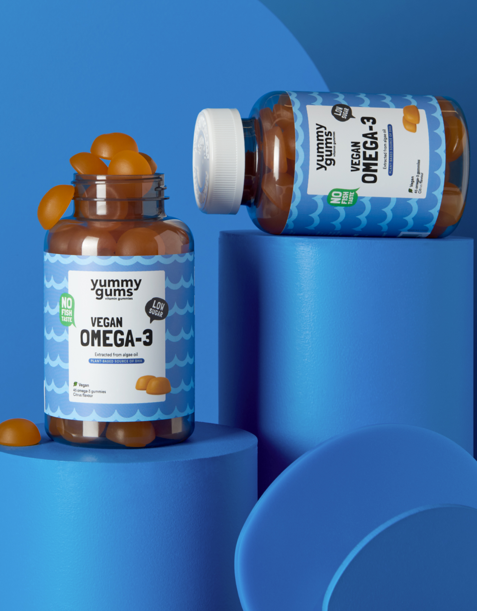 yummygums OMEGA-3 GUMMIES - 60 vitamine gummies 180g