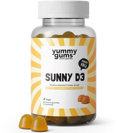 yummygums SUNNY D3 GUMMIES - 60 vitamine gummies 180g