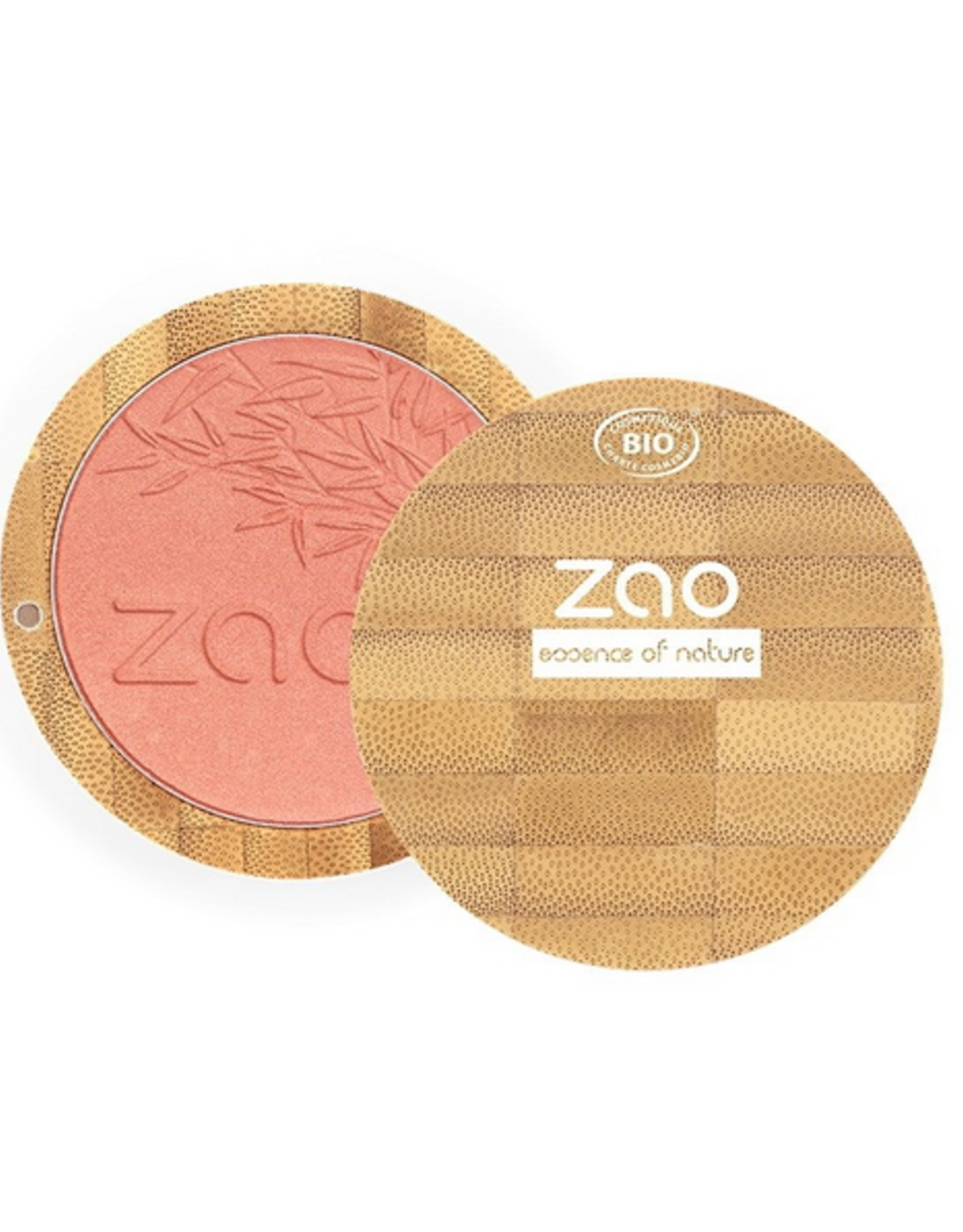 Zao ZAO Bamboo Compact Blush 327 (Coral Pink)