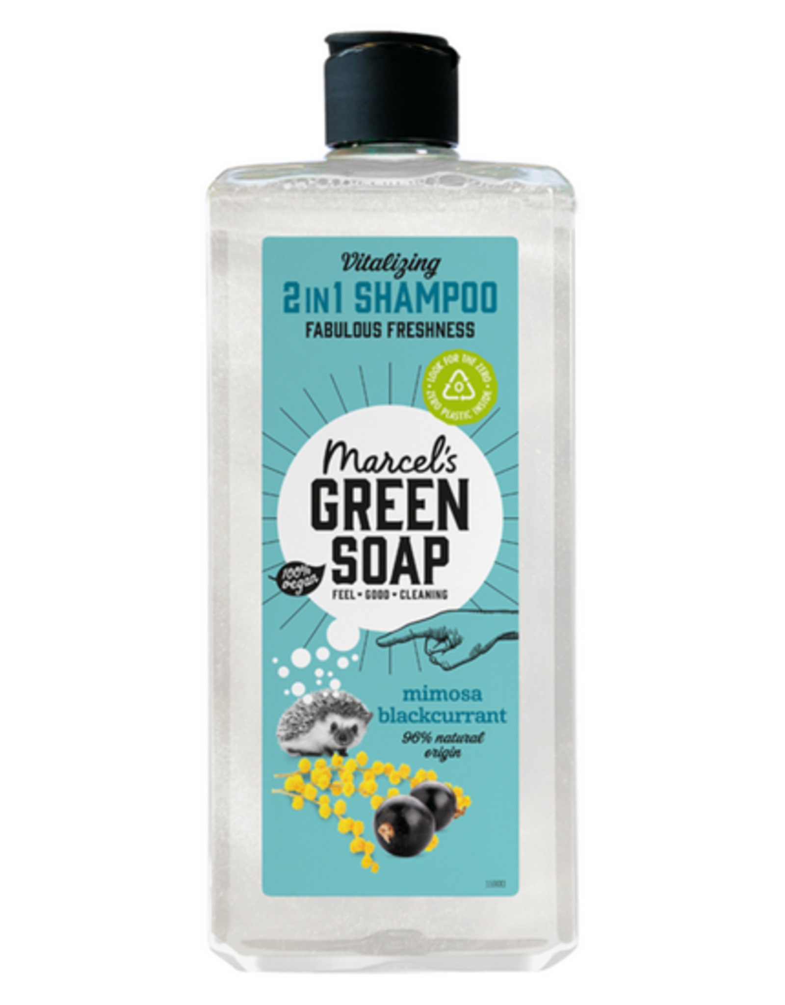 Marcel's Green Soap Marcel's Green Soap Shampoo 2-in-1 Mimosa & Blackcurrant 300ML