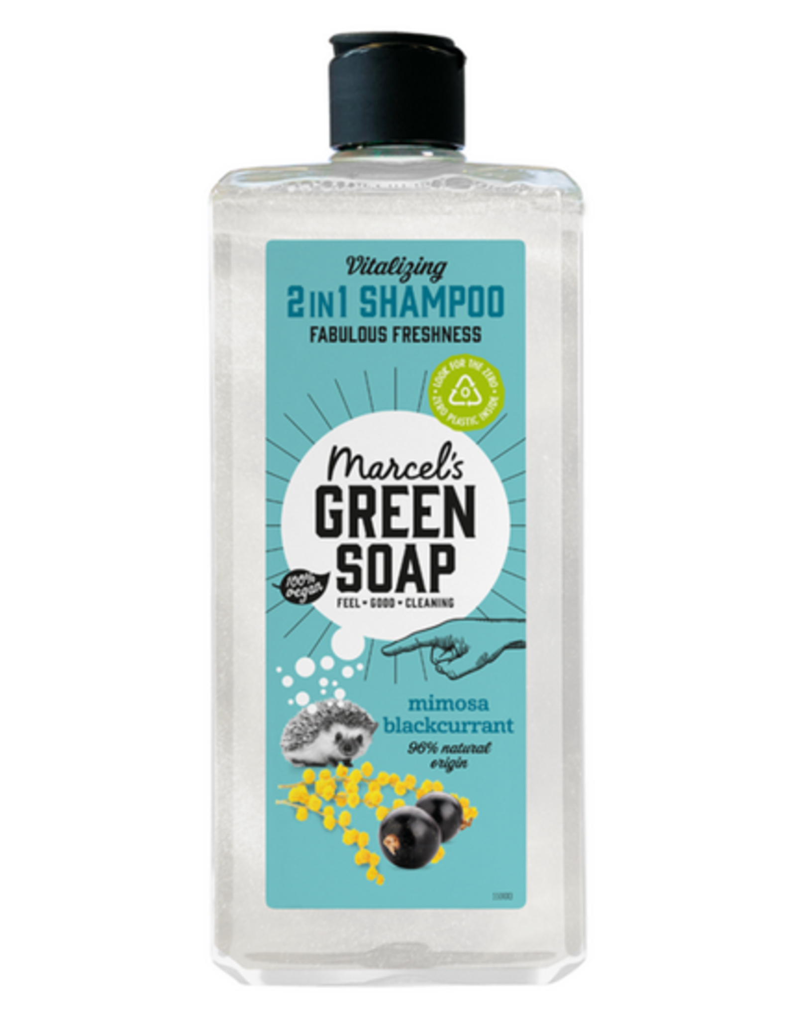 Marcel's Green Soap Shampoo 2-in-1 Mimosa & Blackcurrant 300ML