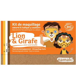 Namaki Schmink - Lion & Giraffe - 3 kleuren