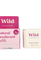 Wild Wild Natural deodorant coconut & vanilla refill 40g