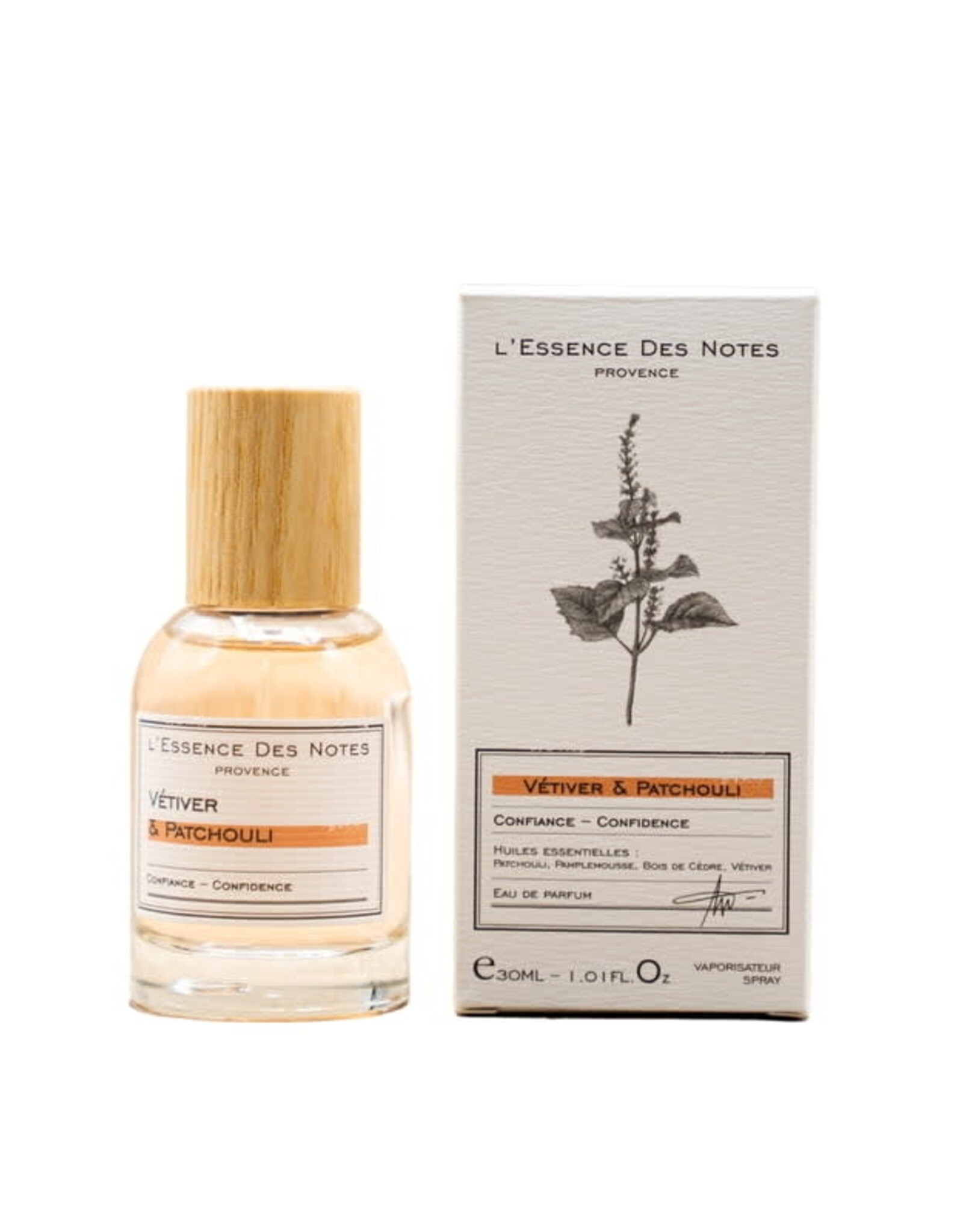 EDN Eau de Parfum - Vetiver & Patchouli - CONFIDENCE 30ml