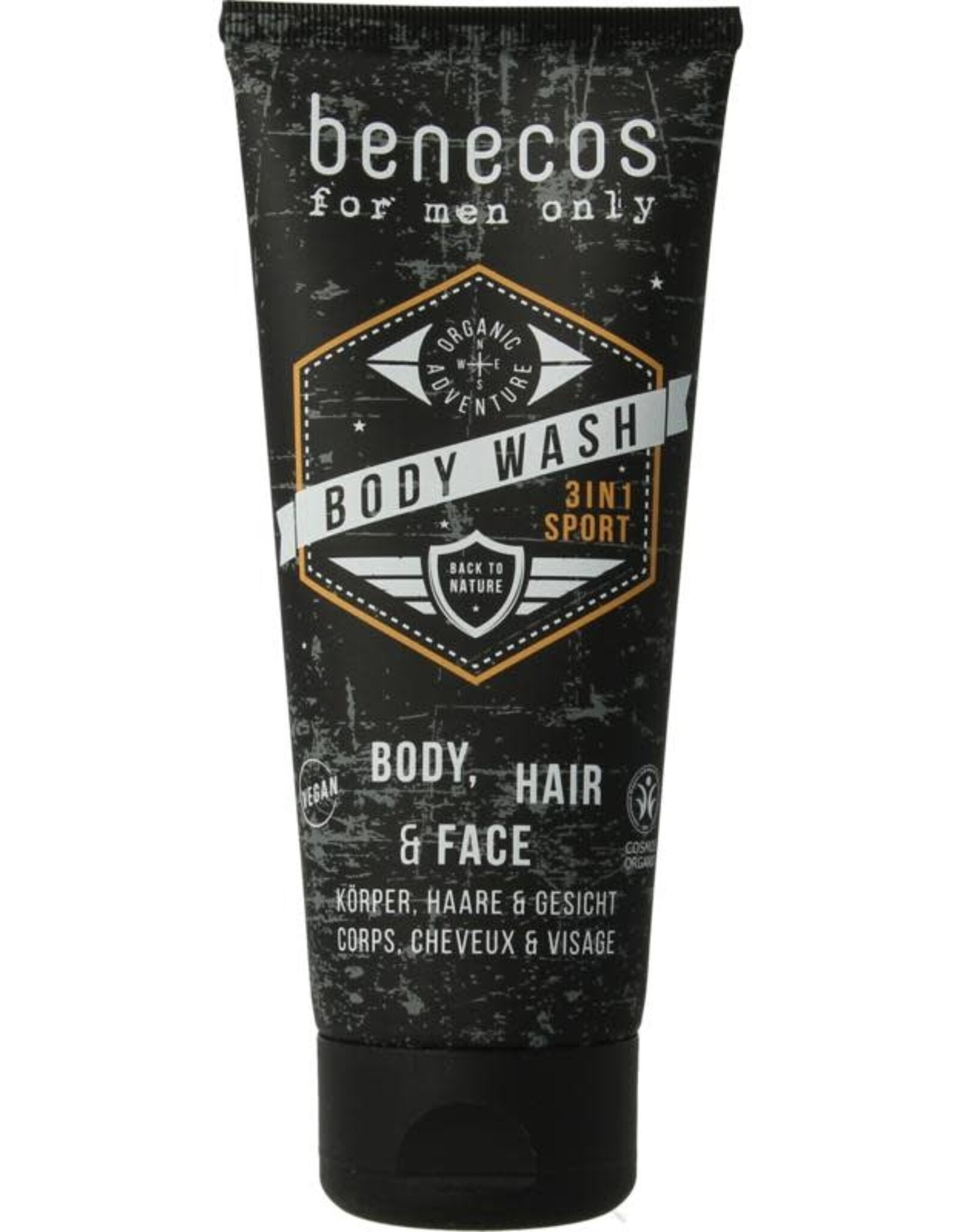 Benecos For men body wash 3 in 1 200ml