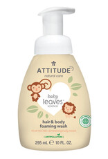 Attitude Attitude Baby Leaves 2 in 1 Hair & Body foaming wash pear nectar 295 ml