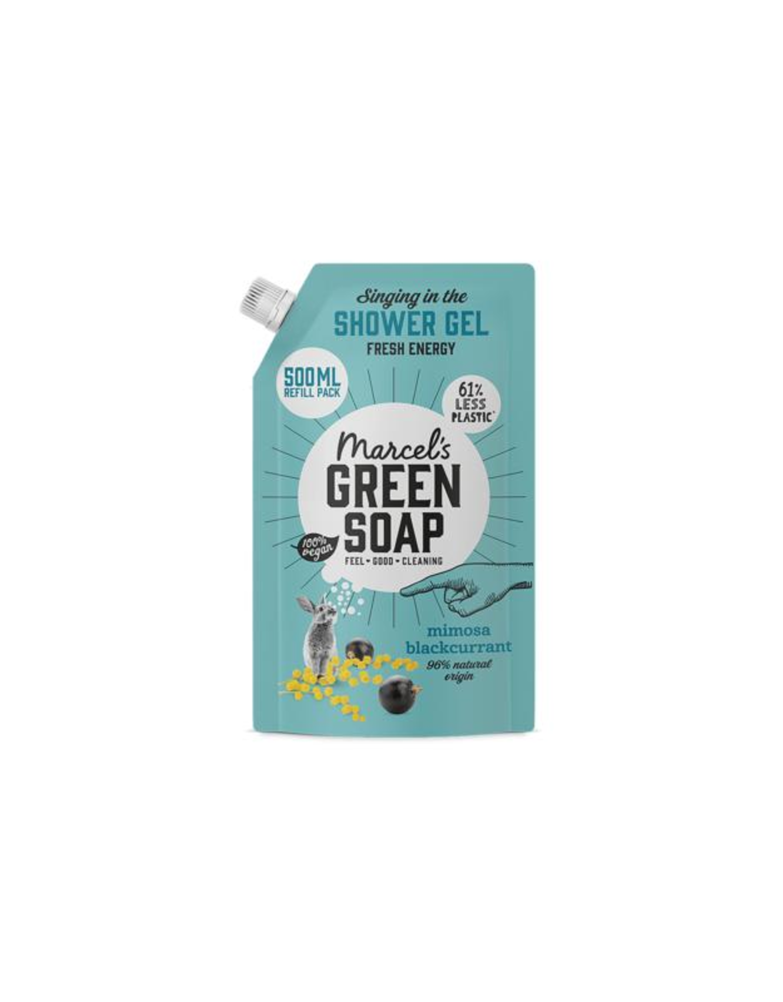 Marcel's Green Soap Douchegel Refill Mimosa & Zwarte bes