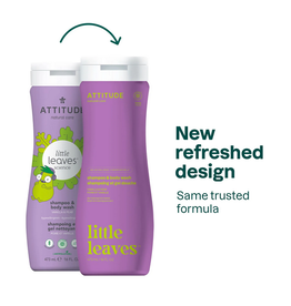 Attitude Attitude Baby Little Leaves 2 in 1 Shampoo & Bodywash Vanilla Pear 473 ml