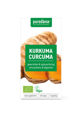 purasana Kurkuma vegan bio - 120 Vegetarische capsules