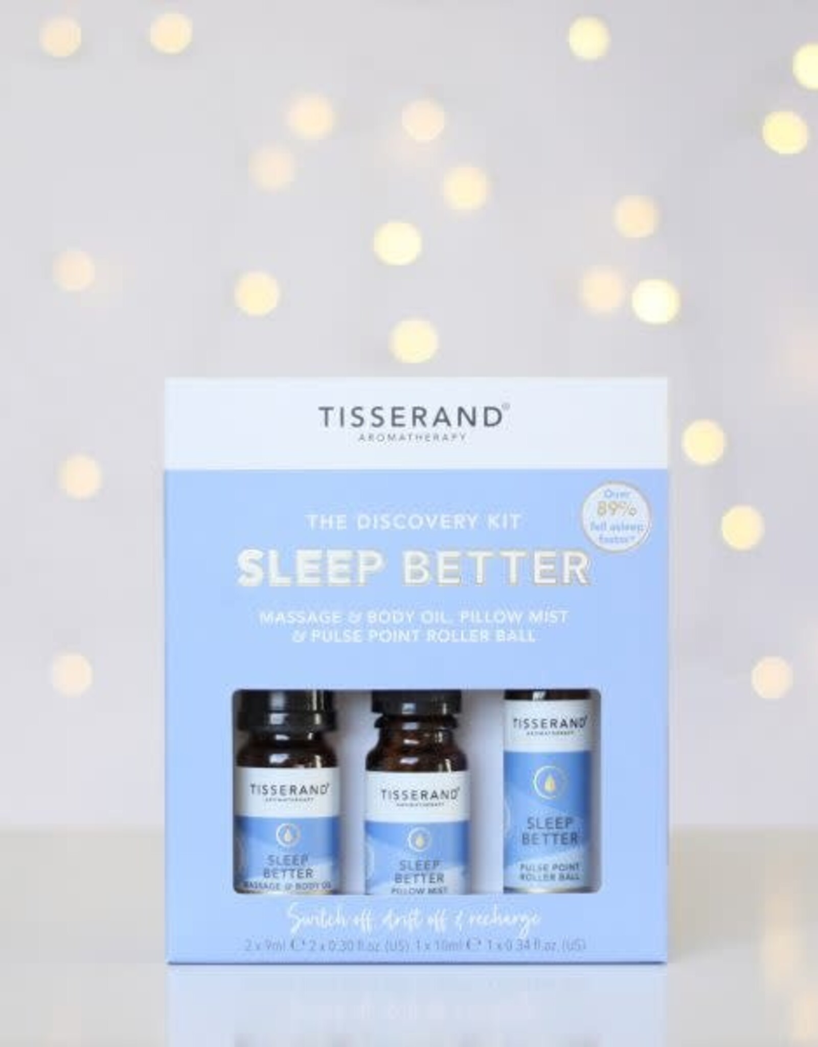 Tisserand Discovery kit sleep better