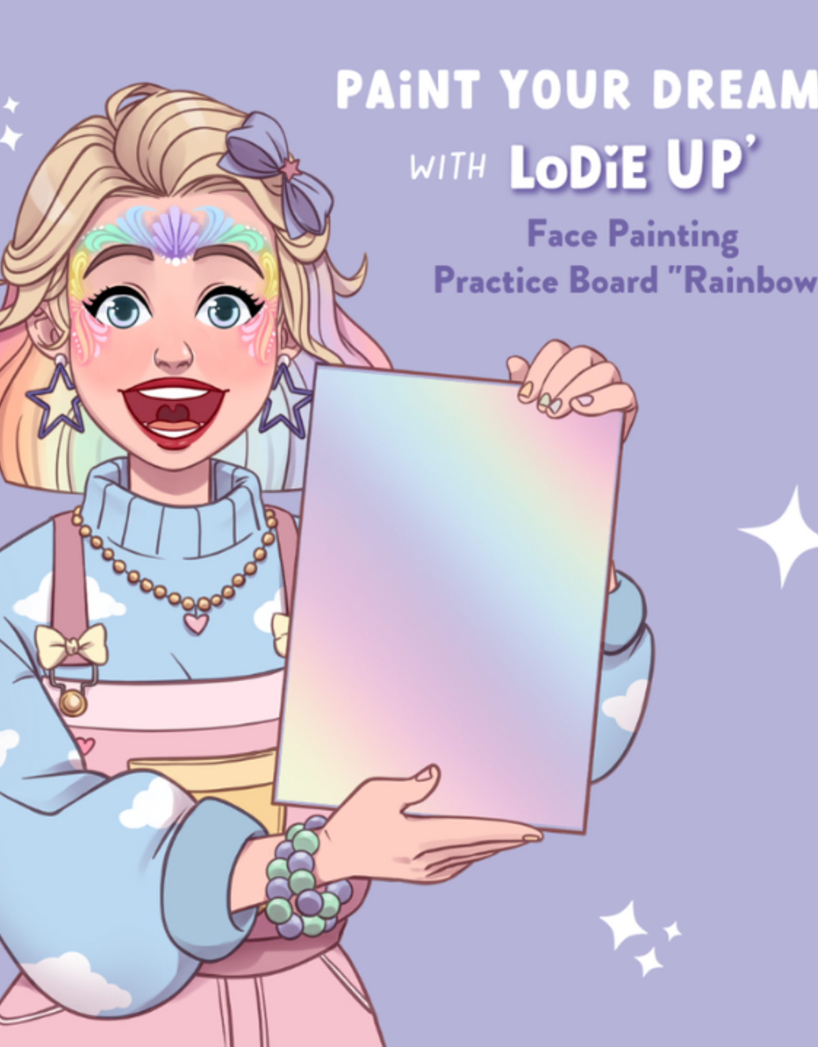 Wabbyfun WABBYFUN LODIE UP’ regenbord oefenbord - A4