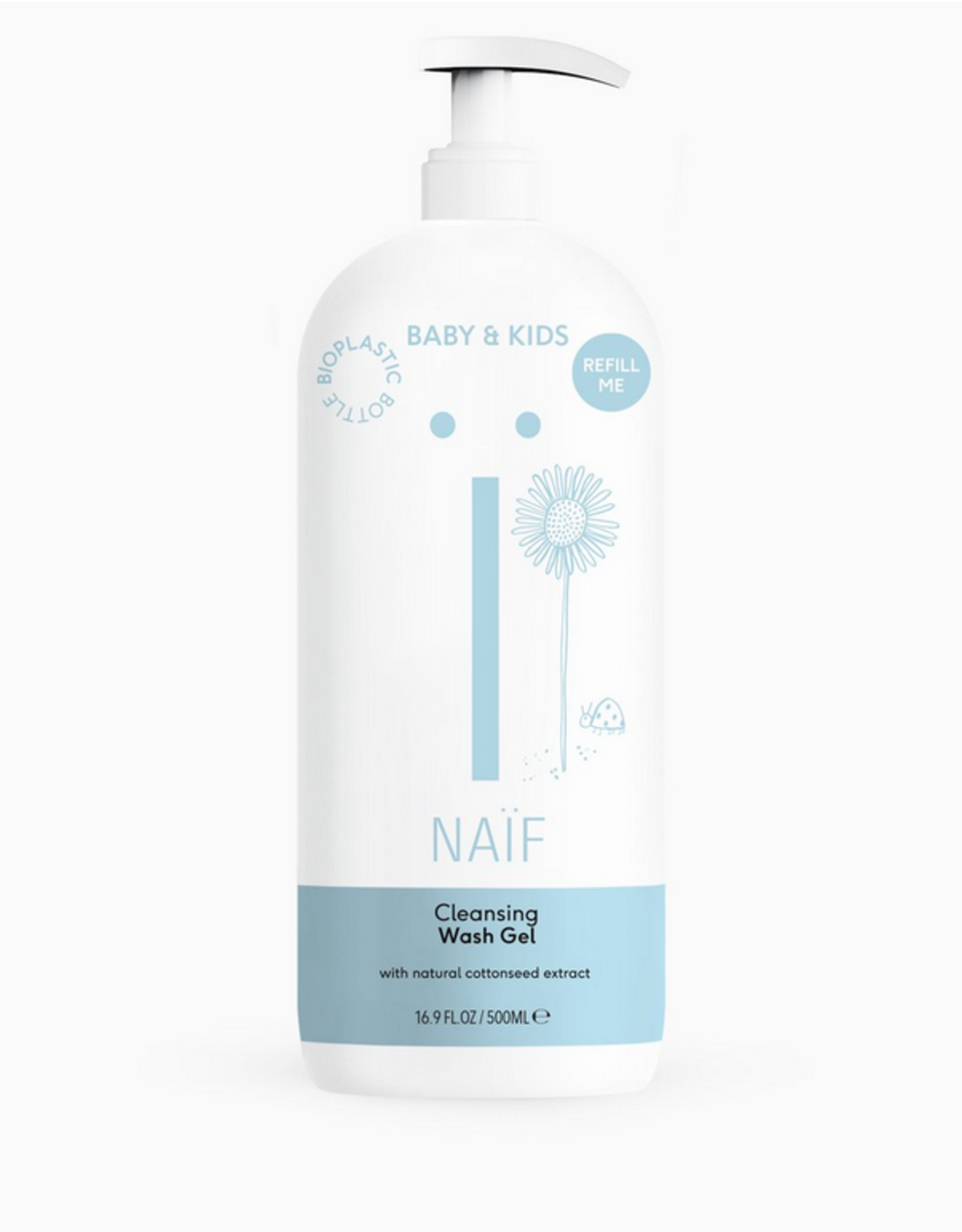 Naïf Naïf Reinigende Wasgel voor Baby & Kids 500ml