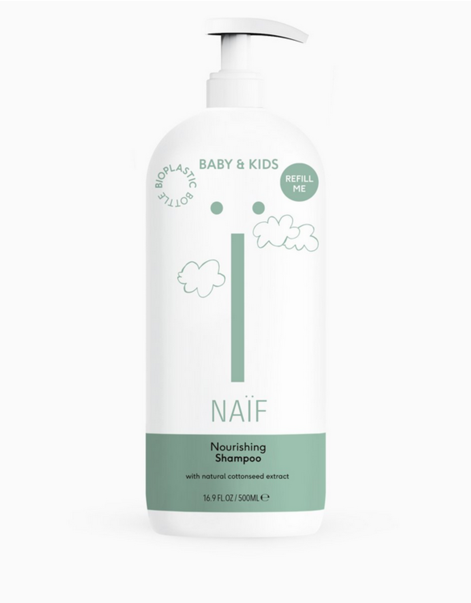 Naïf Naïf Voedende Shampoo voor Baby & Kids 500ml