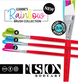 Fusion Face Painting Brush | Leanne's Rainbow - Round 2