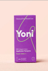 Yoni Yoni Tampons super met applicator 14 stuks Yoni Yoni Tampons super met applicator 14 stuks