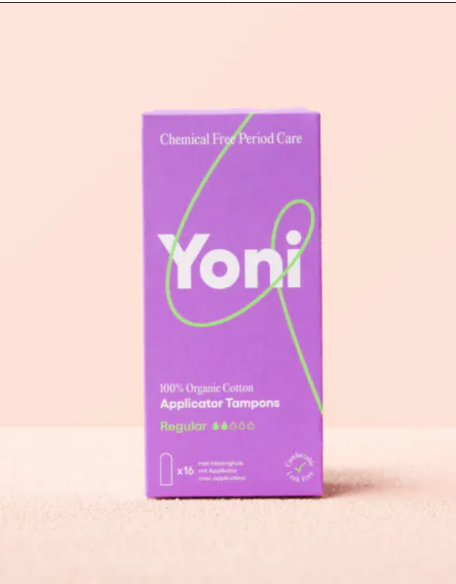 Yoni Yoni Tampons regular applicator 16 stuks