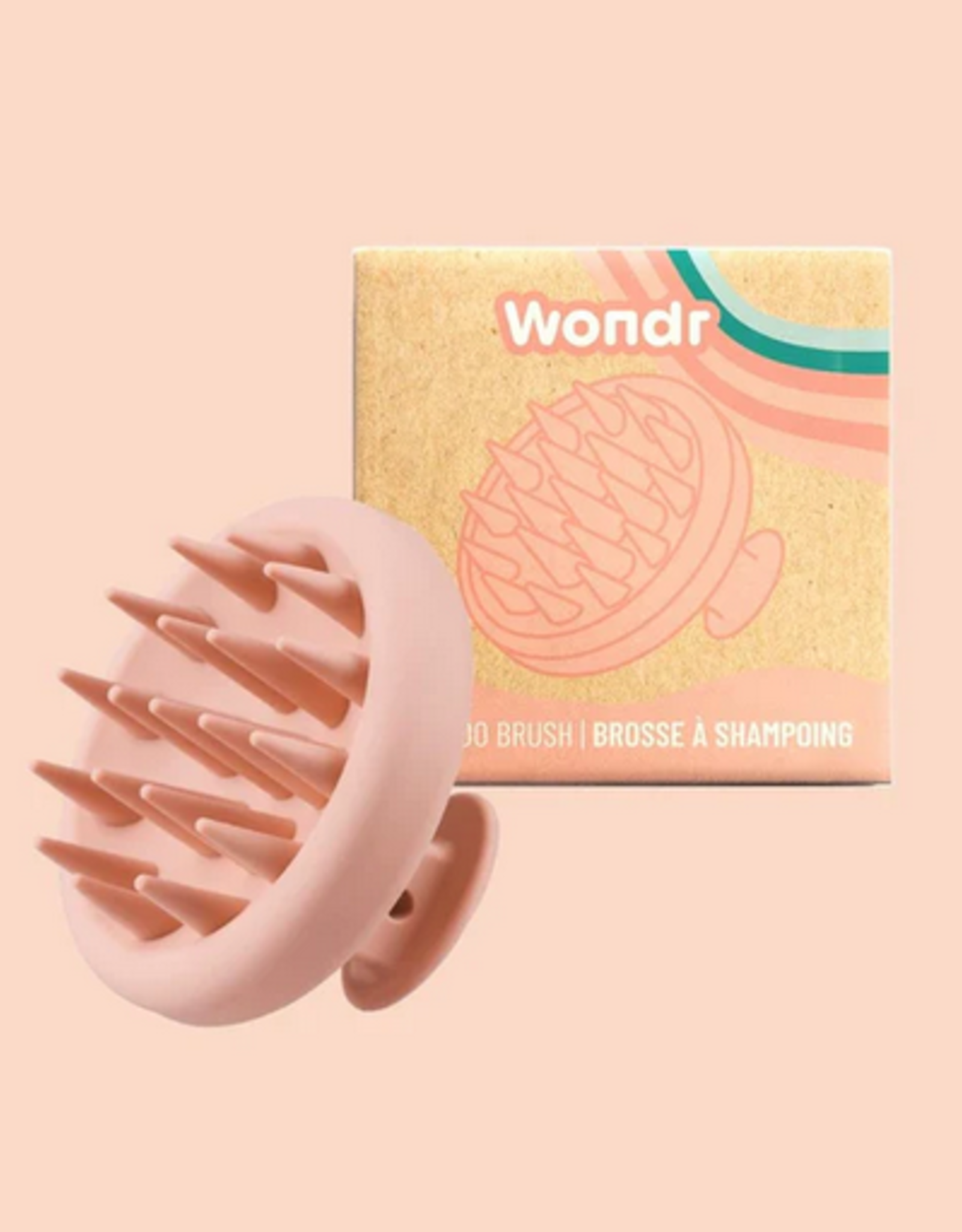 Wondr Silicone Scalp Massager - shampoobrush