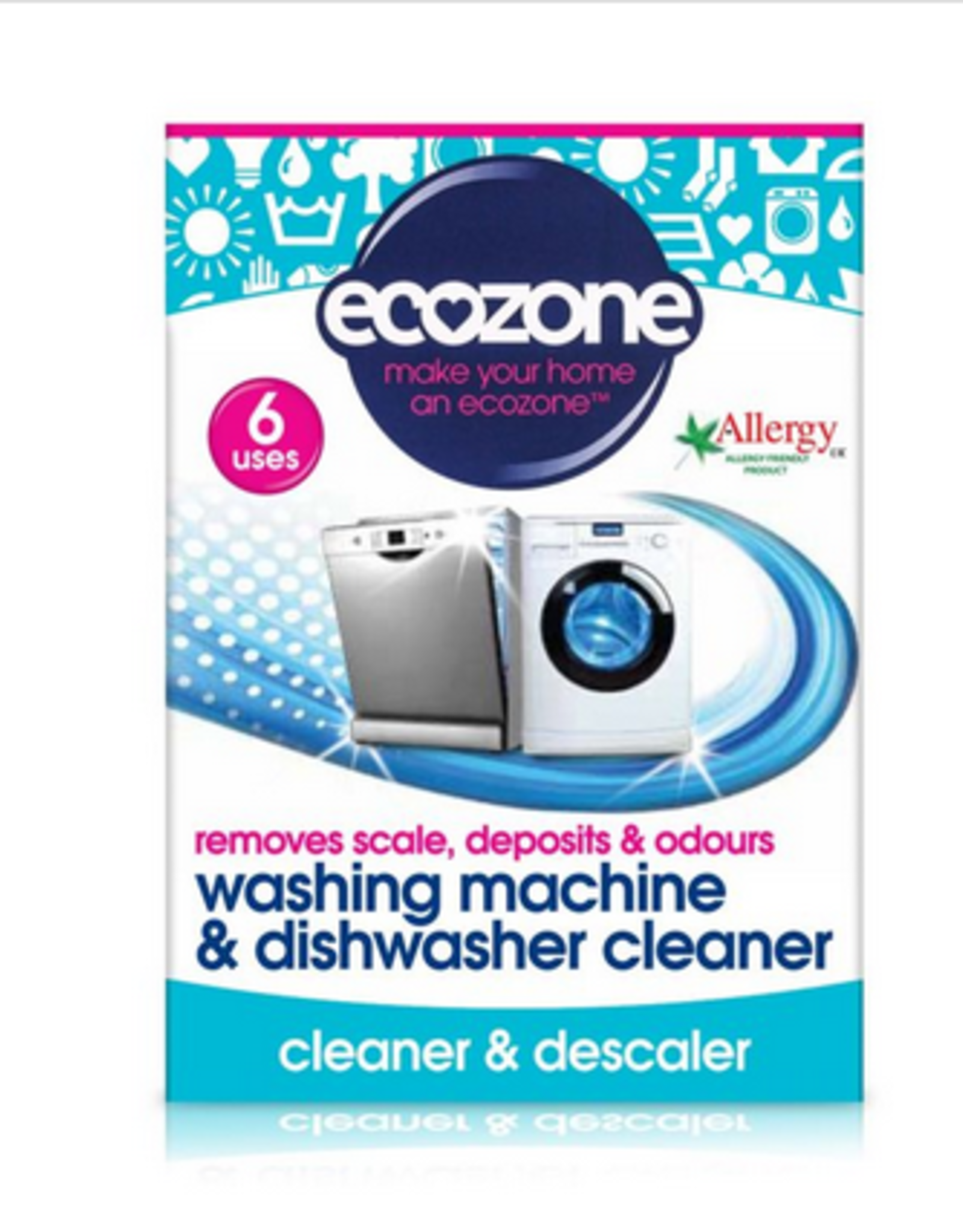 Ecozone Wasmachine en Vaatwasser ontkalker  120g