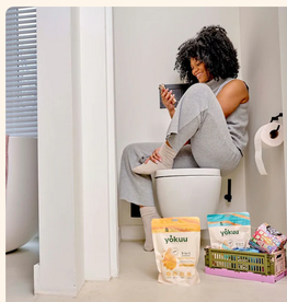 Yokuu Yokuu Toilet Bomb WC tabletten 3-in-1 - eucalyptus/munt - 30 stuks