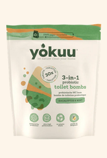 Yokuu Yokuu Toilet Bomb WC tabletten 3-in-1 - eucalyptus/munt - 30 stuks