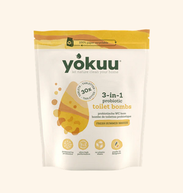 Yokuu Yokuu Toilet Bomb WC tabletten 3-in-1 - Fresh Summer Breeze - 30 stuks