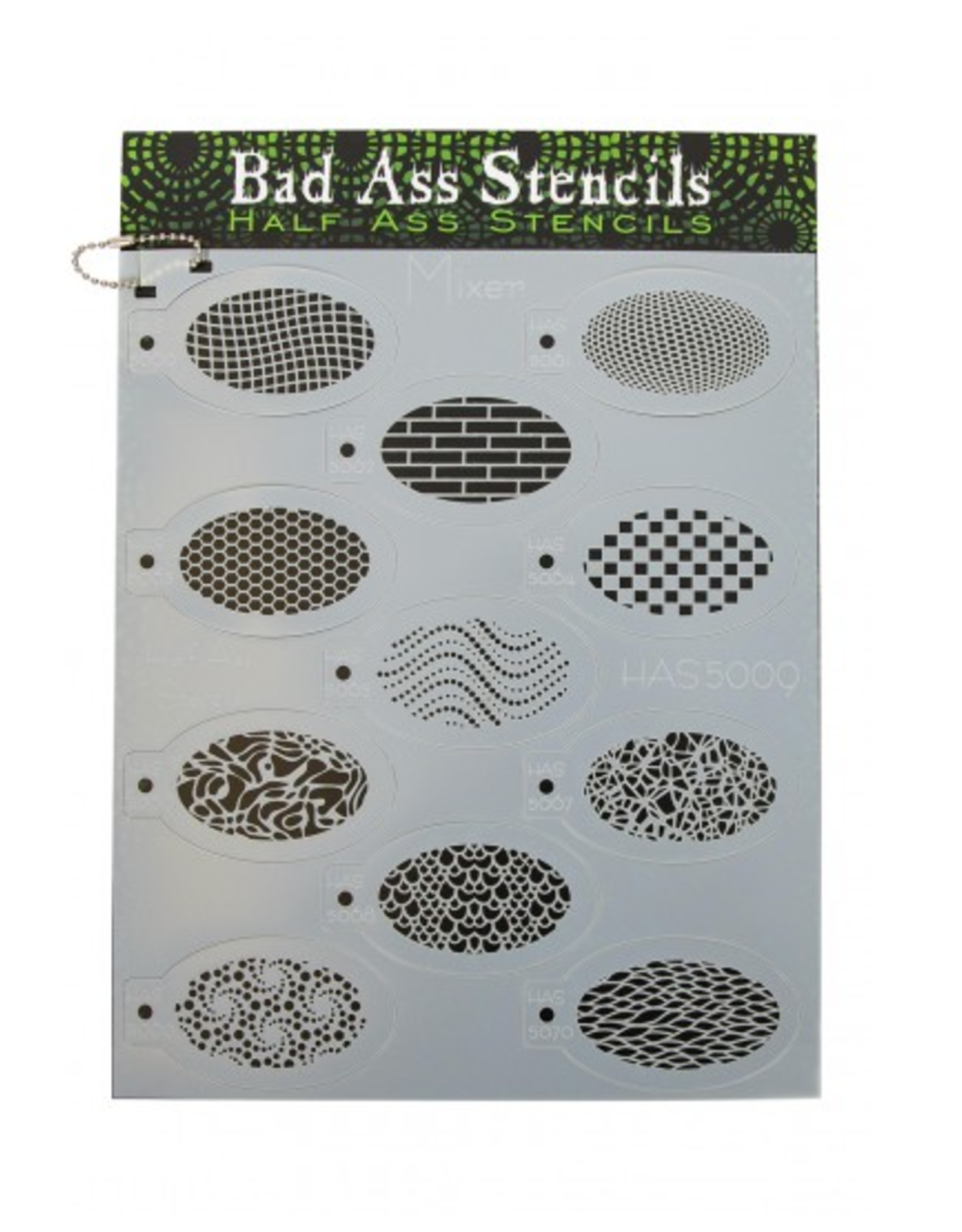 Bad Ass Stencils Bad Ass Half Ass stencils Mixer