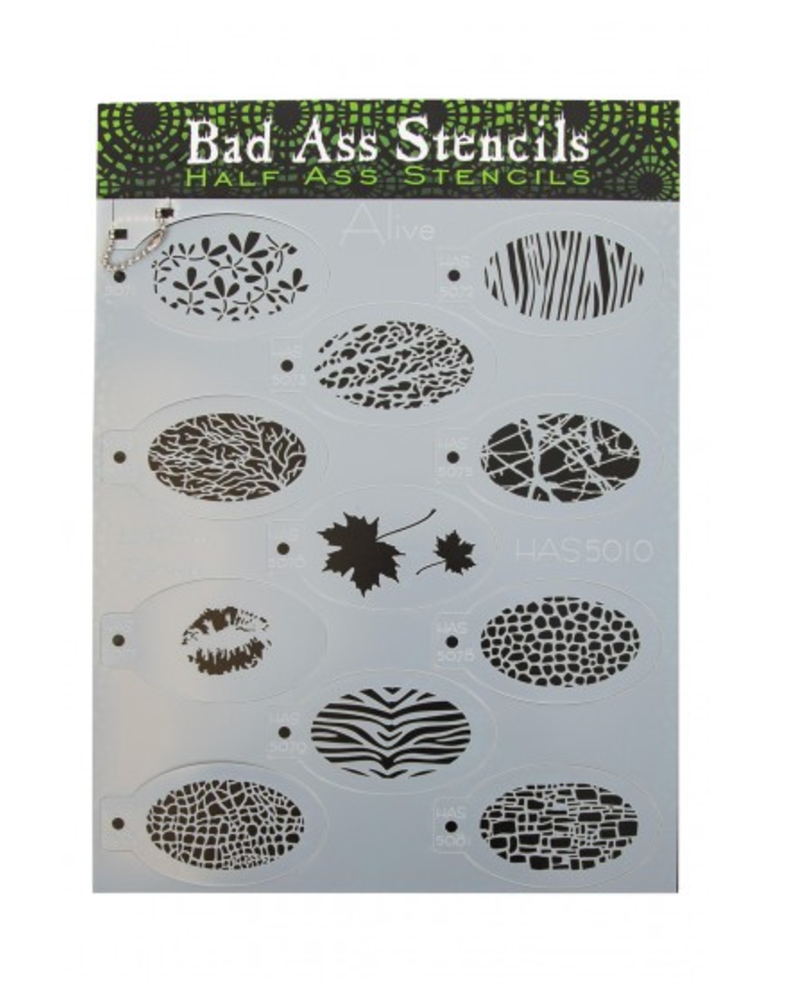 Bad Ass Stencils Bad Ass Half Ass stencils Alive