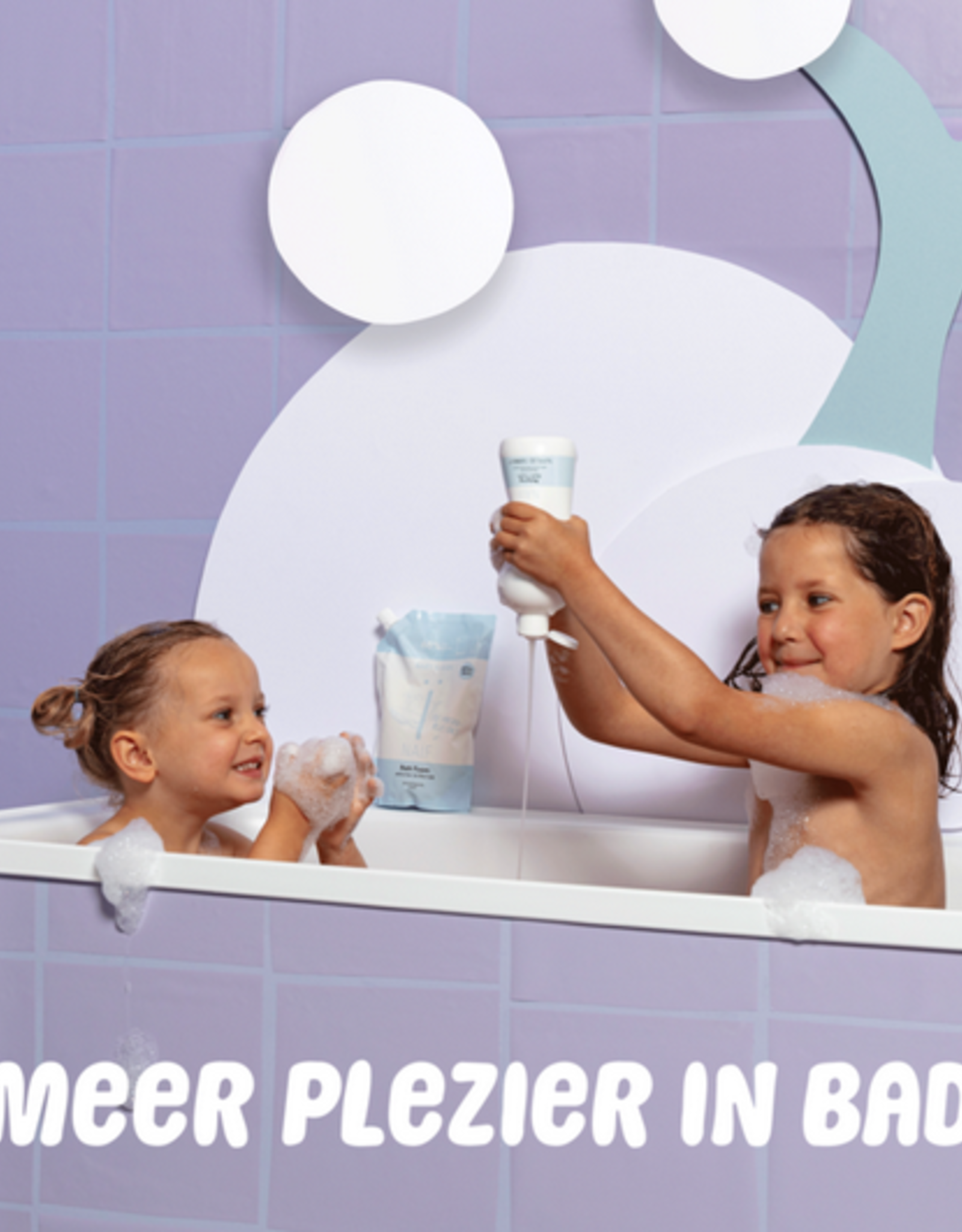 Naïf Naïf Verzorgende Badschuim / Relaxing Bath Foam Baby+Kidscare 500ml