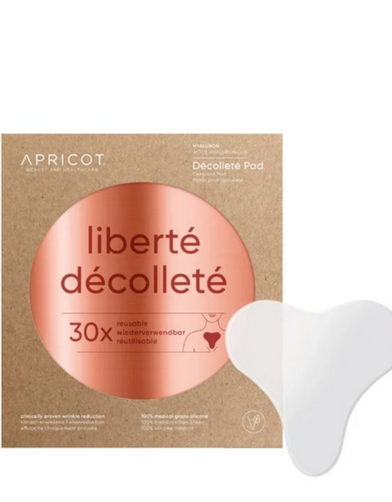 Apricot Apricot Decolleté Pad Hyaluron - vrij decolleté - 30 behandelingen
