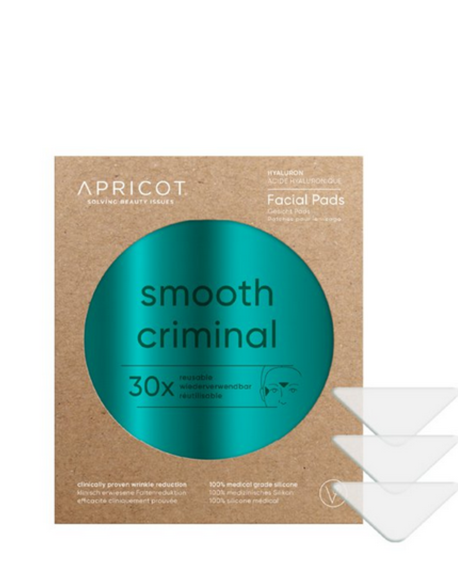 Apricot Apricot Facial Pads Hyaluron - Smooth Criminal - 30 behandelingen