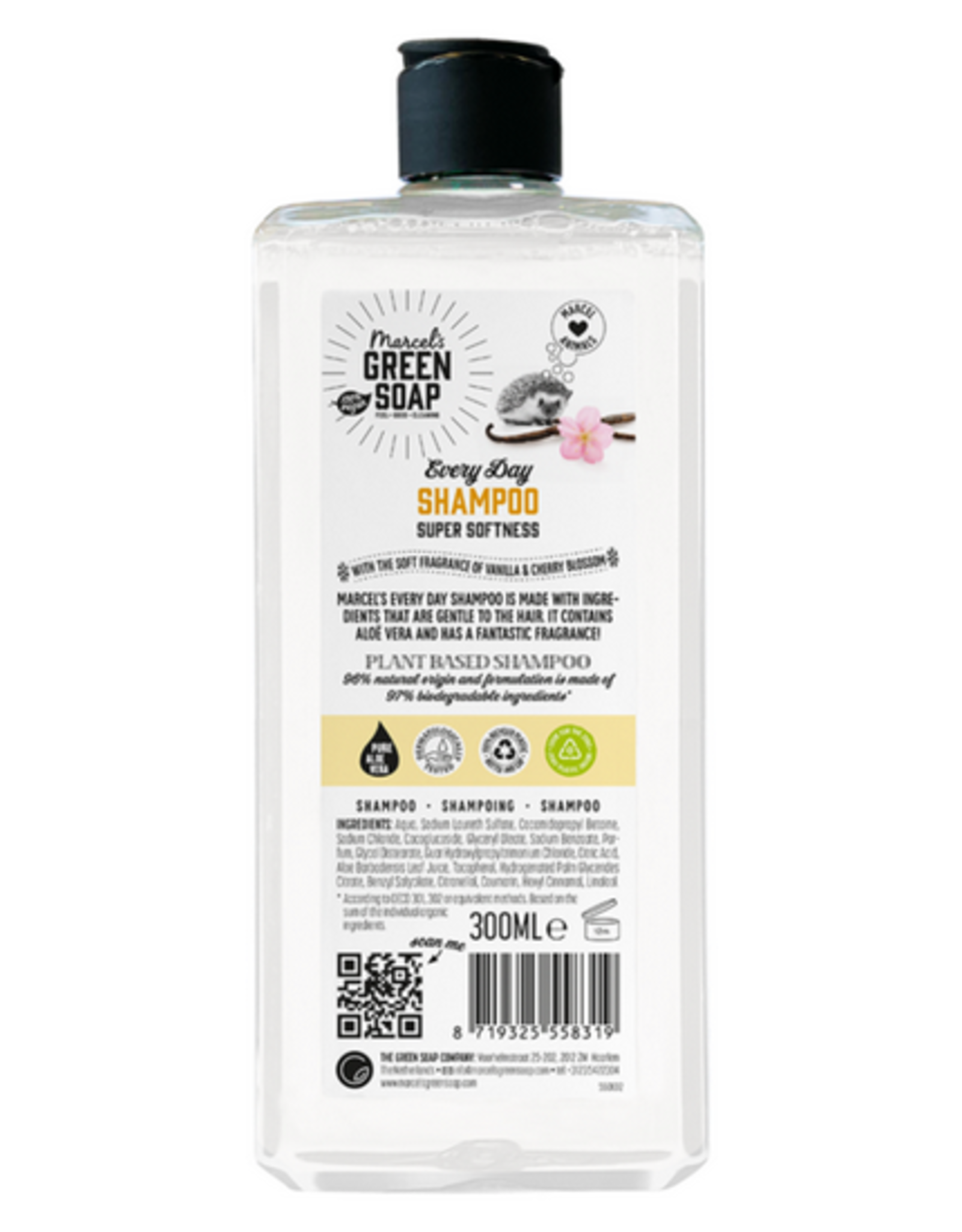 Marcel's Green Soap Shampoo Every Day Vanilla Cherry Blossom 300ML
