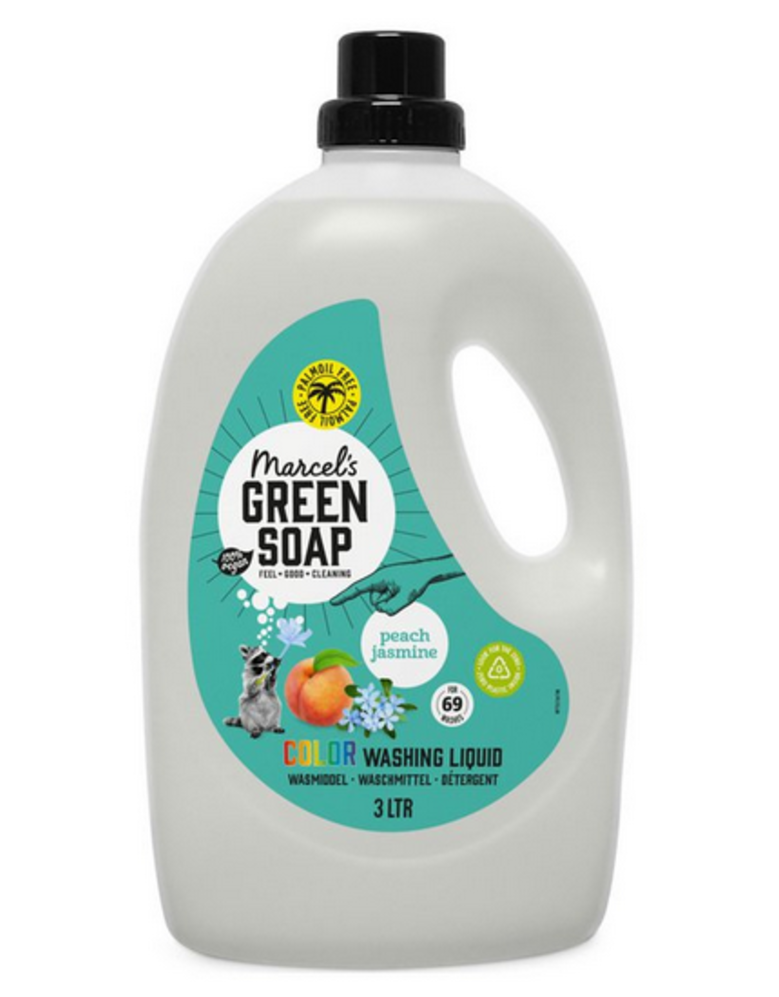 Marcel's Green Soap Wasmiddel Peach Jamin 3 liter