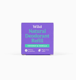 Wild Wild Natural deodorant coconut & vanilla refill 40g
