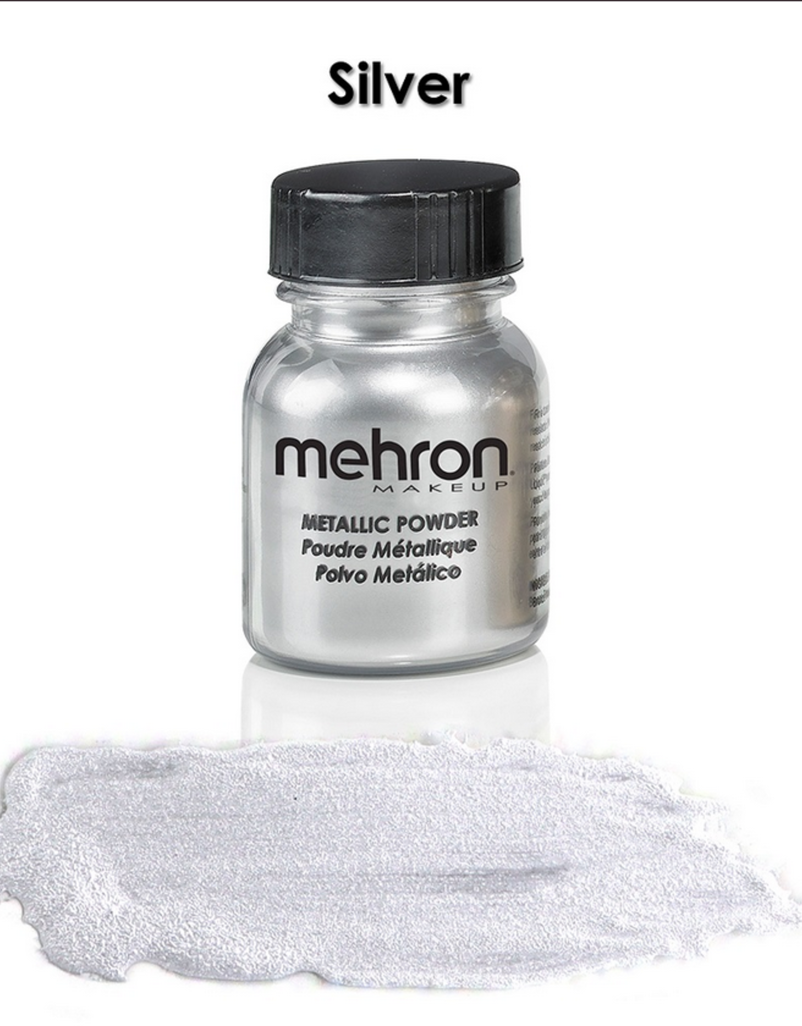 Mehron Metallic powder - Silver(28g)