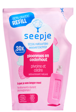 Seepje Wasverzachter refill | Pioenroos en Cederhout  750ml