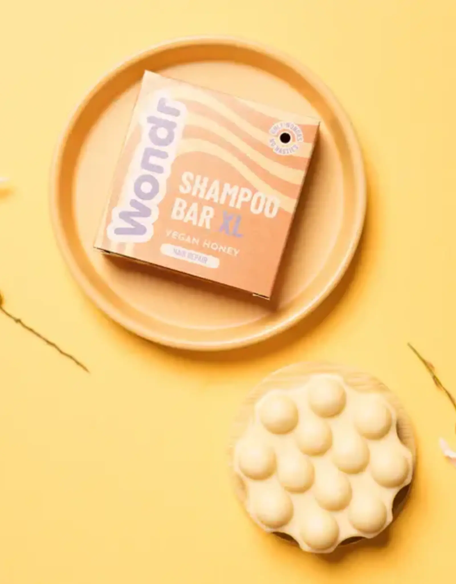 Wondr Shampoo bar Vegan honey | XL 110g