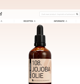 Natural Heroes 108. Jojoba Olie (Biologisch & Koudgeperst) 100ml